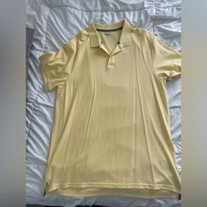 Old Navy yellow Stretch Short Sleeves Men's Polo Shirt